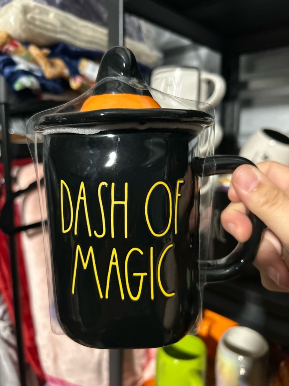 Rae Dunn Dash of Magic Mug Witch Hat Lid